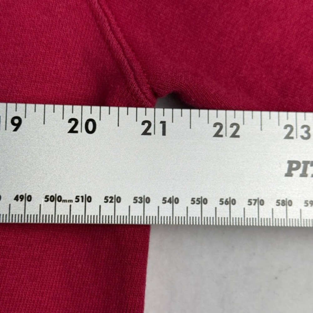 Vintage Champion Sweatshirt Large Red Script Logo Made in USA Crewneck 90s - Picture 4 of 5